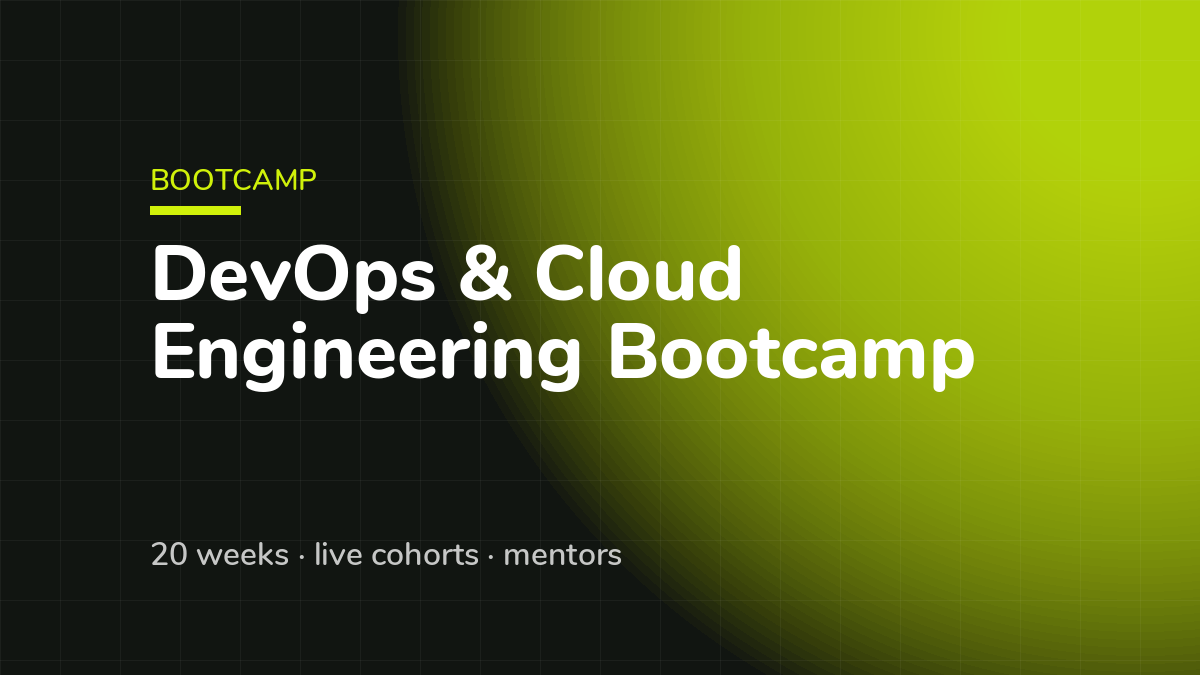 DevOps & Cloud Engineering Bootcamp
