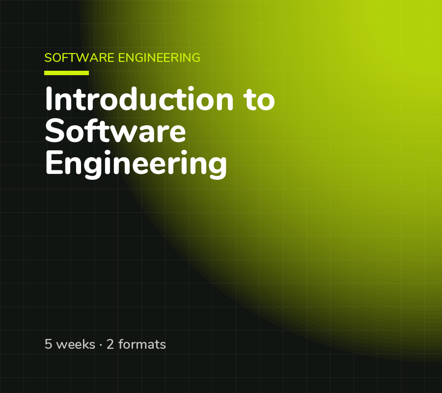 Introduction to Software Engineering